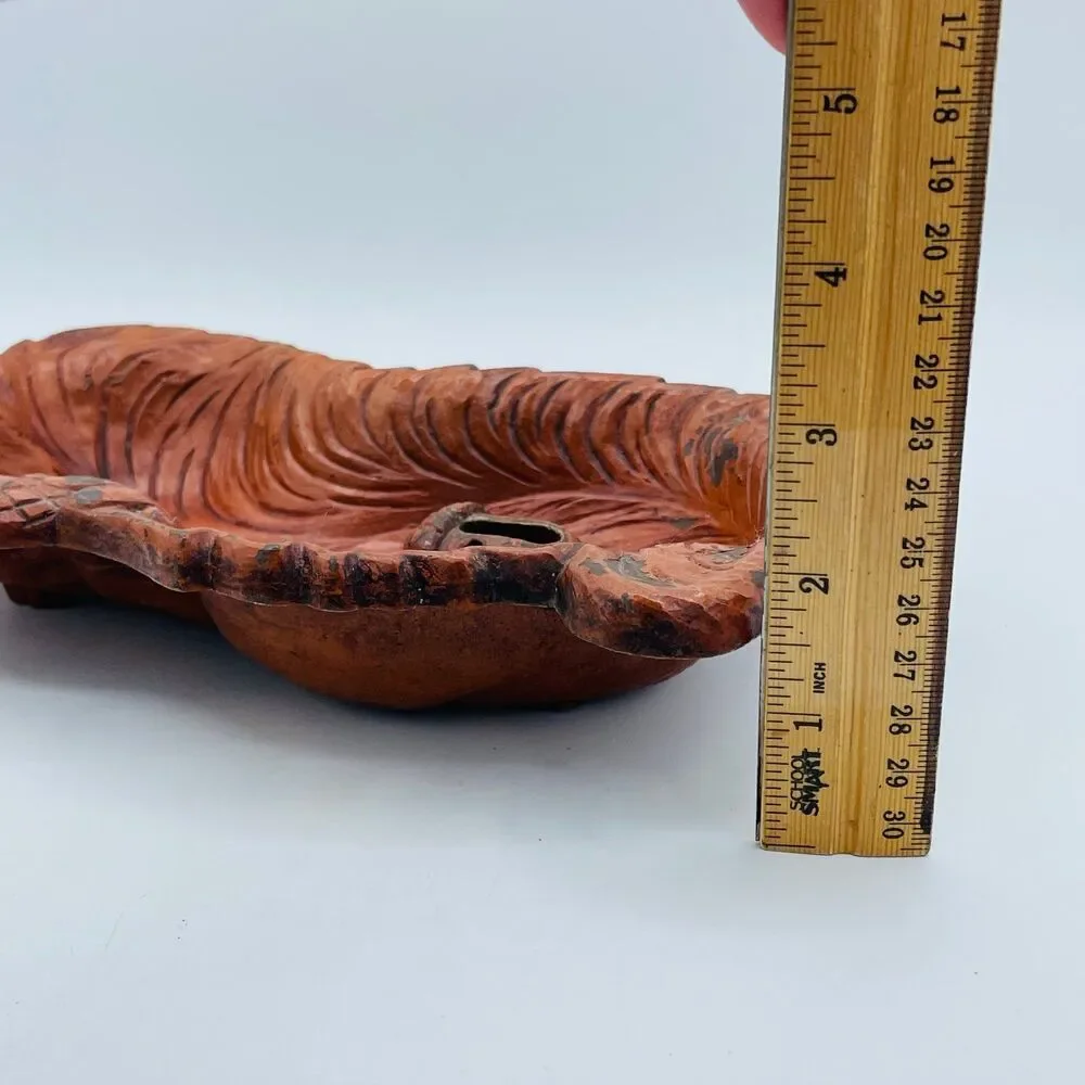 Vintage Anthropomorphic Cheeky Squirrel Shaped Nut Tray Bowl Mid Century Style